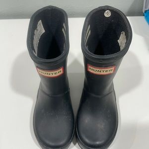 Toddler Boys Hunter Boots Navy Sz US 6/7